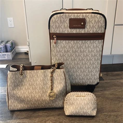 michael kors baby boys luggage|michael kors luggage sets clearance.